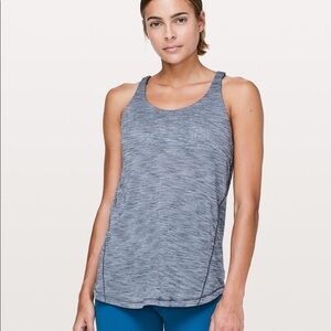 Lululemon | 2 in 1 Tank | Color Blue | Size 8